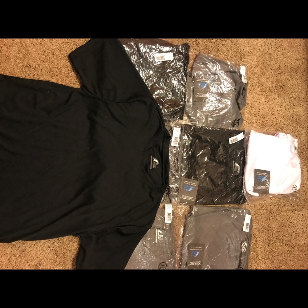 Brand new lot Of Moisture Wicking Shirts